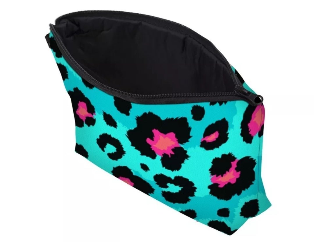 Cosmetic Bag Teal & Hot Pink - Exquisite Laser Clinic
