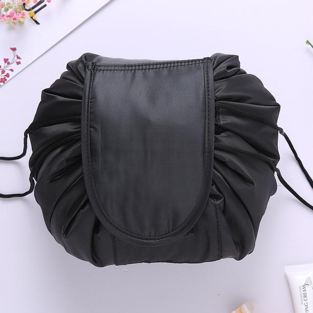 Cosmetic Drawstring Makeup Bag Black - Exquisite Laser Clinic