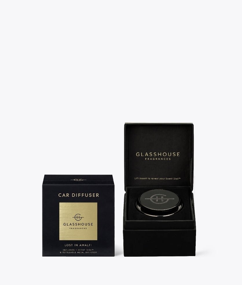 Glasshouse Car Diffuser Black **Pre Order** - Exquisite Laser Clinic