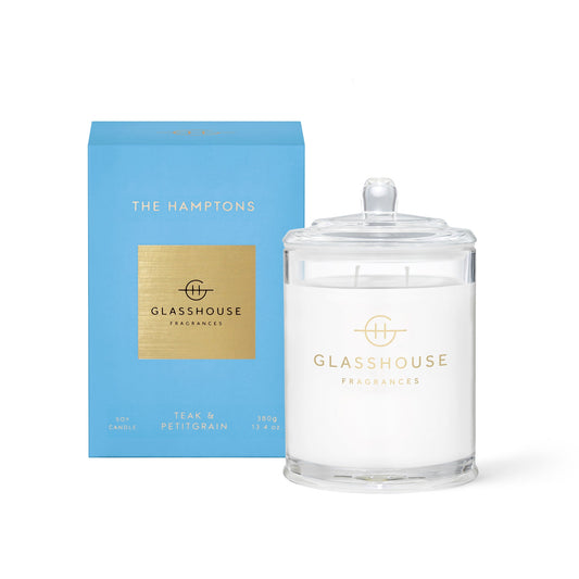 Glasshouse Fragrance candle 380g Glasshouse The Hamptons Candle
