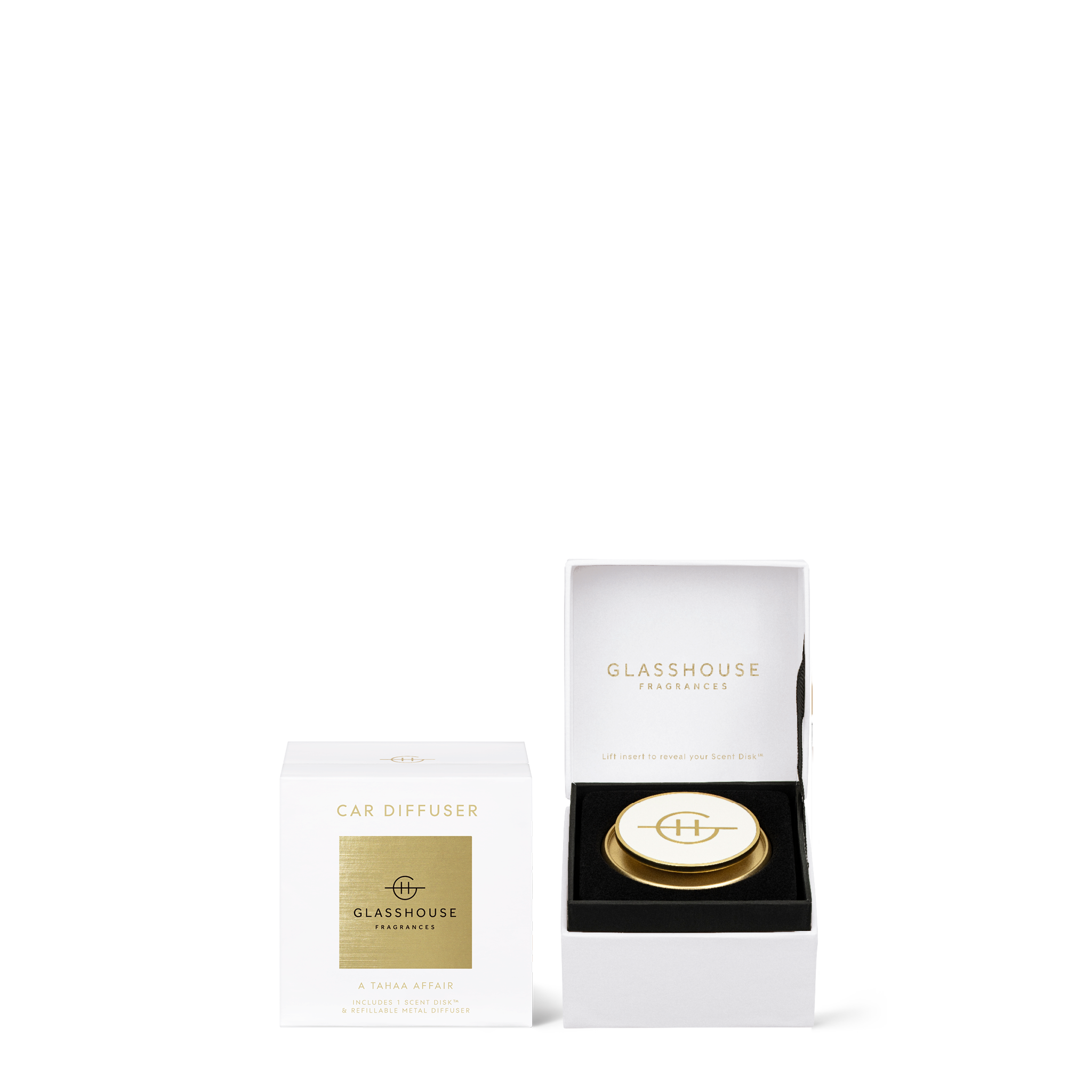 Glasshouse Fragrance fragrance White **Pre Order** Glasshouse Car Diffuser