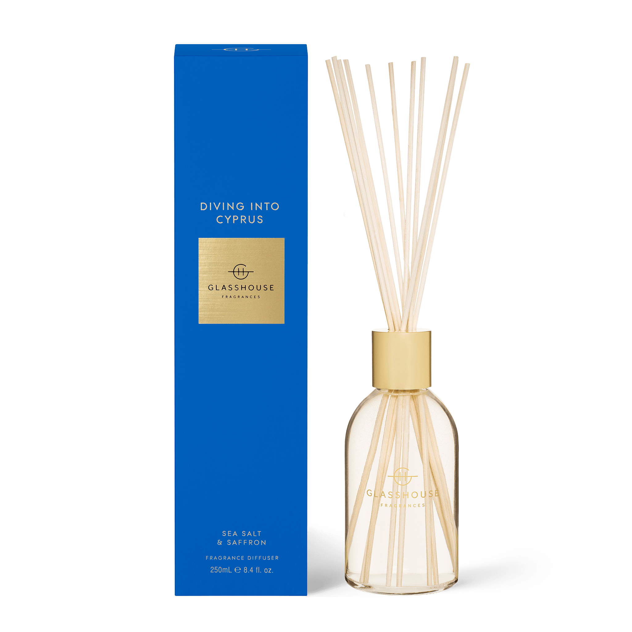 Glasshouse Fragrance fragrance Glasshouse Diving into Cyprus Diffuser 250ml