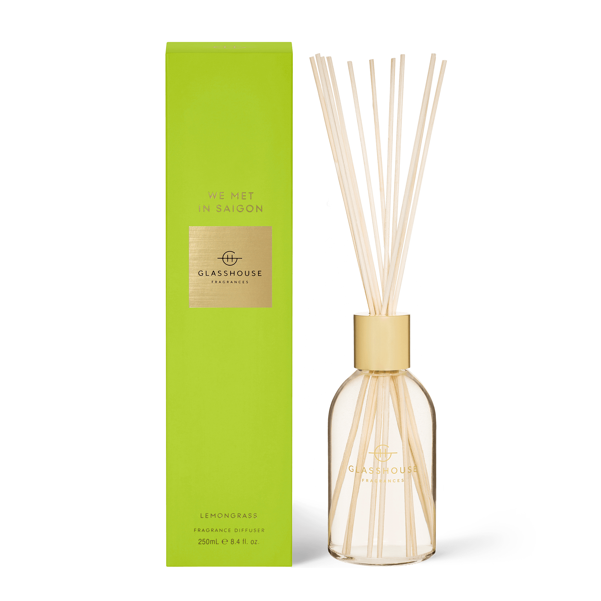 Glasshouse Fragrance fragrance Glasshouse We Met In Saigon Diffuser 250ml (Lemongrass)