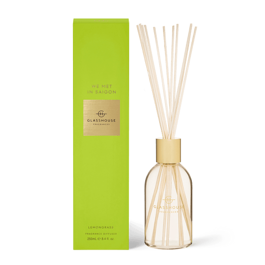 Glasshouse Fragrance fragrance Glasshouse We Met In Saigon Diffuser 250ml (Lemongrass)