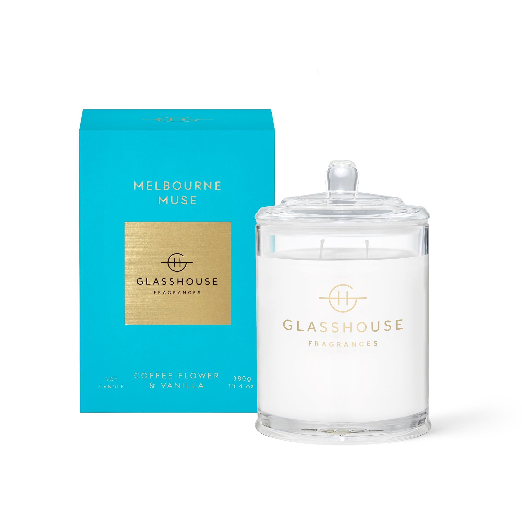 Glasshouse Melbourne Muse Candle 380g - Exquisite Laser Clinic