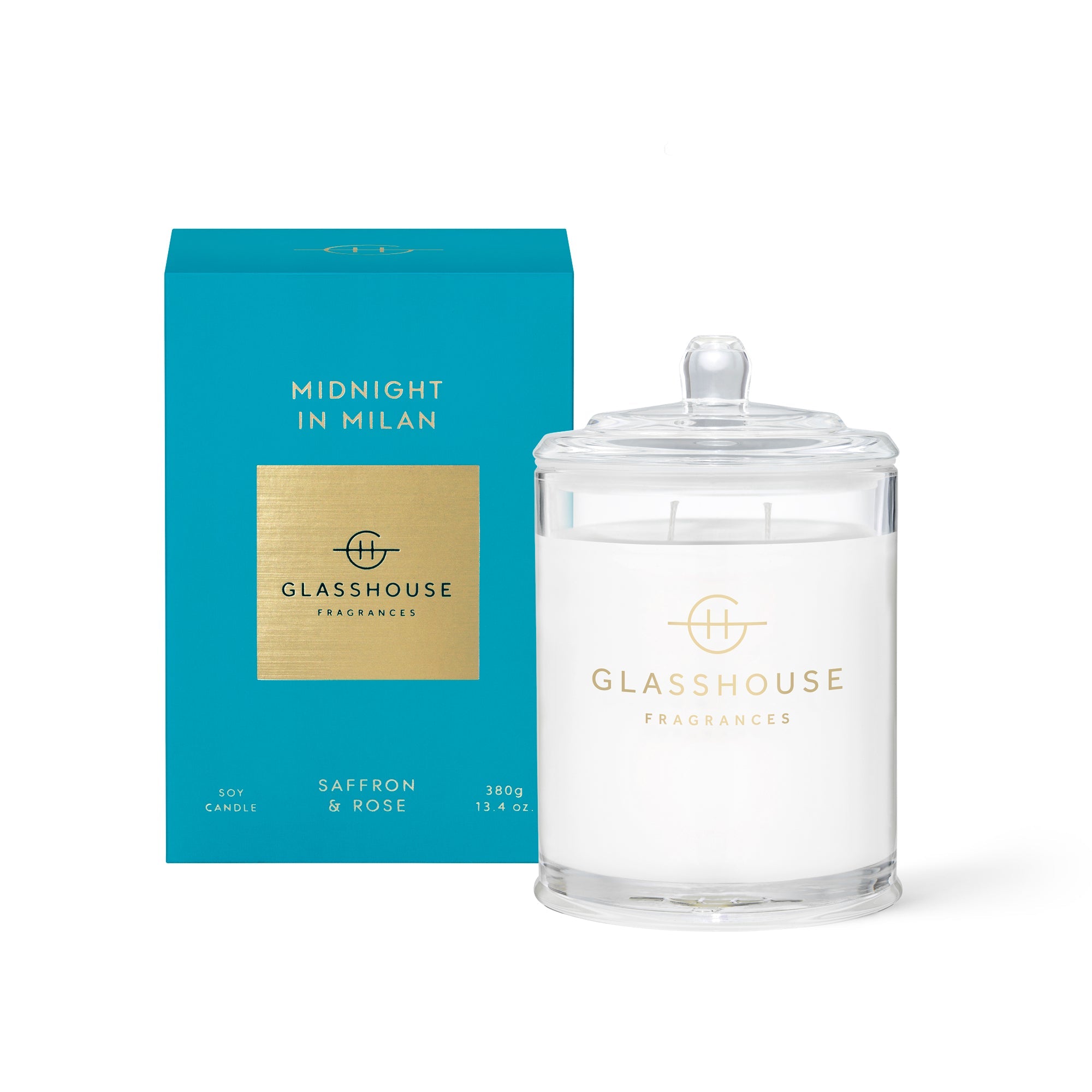 Glasshouse Midnight In Milan Candle 380g - Exquisite Laser Clinic