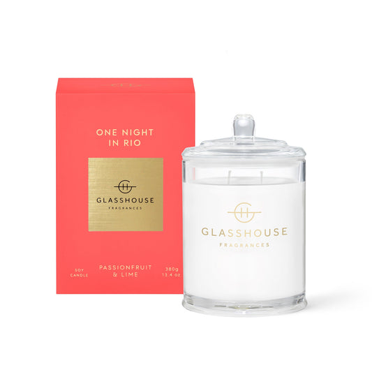 Glasshouse One Night In Rio Candle - Exquisite Laser Clinic