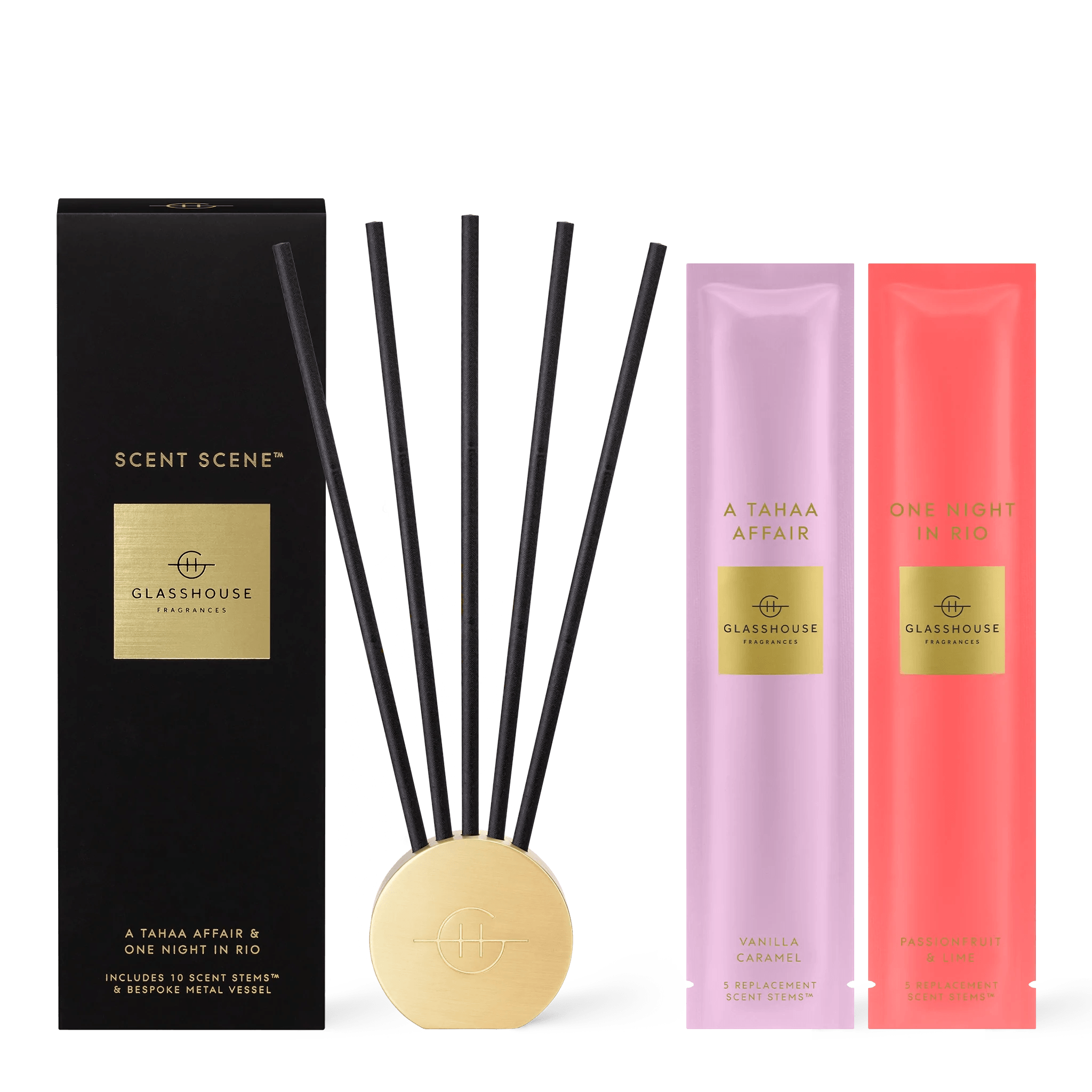 Glasshouse Scent Scene Duo Starter Pack (Tahaa Affair & One Night in Rio) - Exquisite Laser Clinic