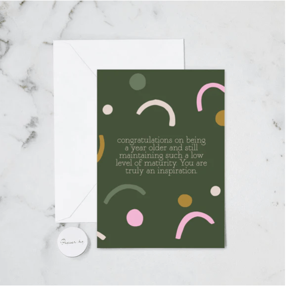 Greeting Card Birthday Low Maturity - Exquisite Laser Clinic