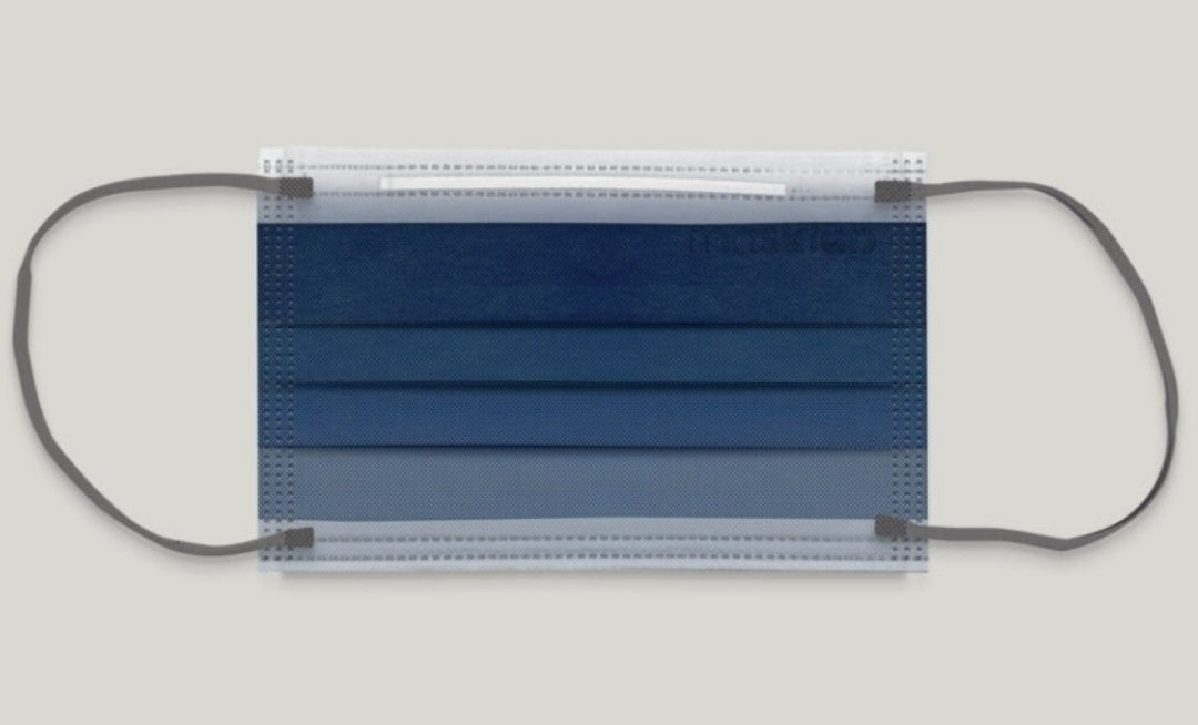 Mask Lab Kids Blue Face Masks (Single) Ombre Sea Salt - Exquisite Laser Clinic