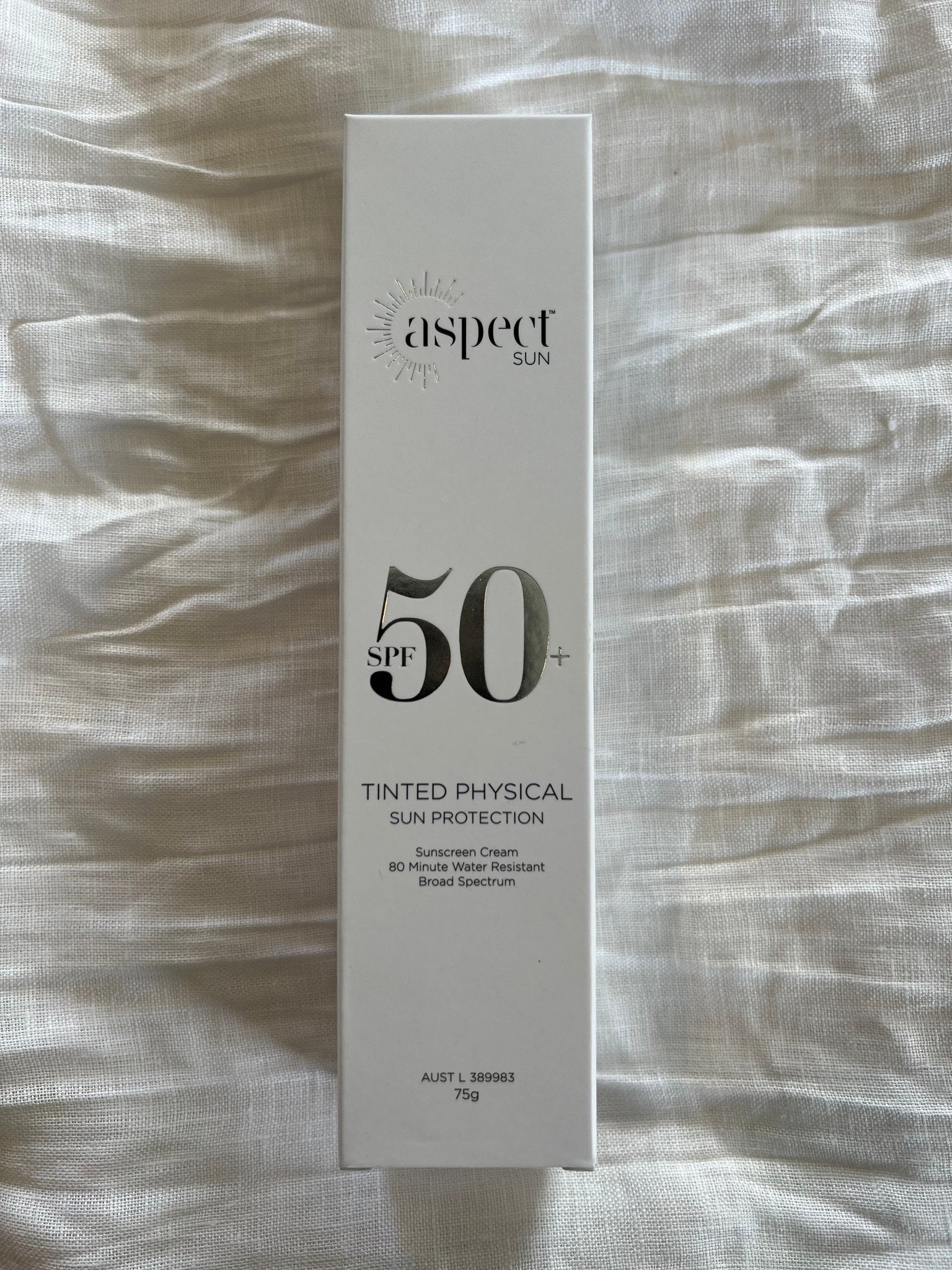 New product : ASPECT SUN TINTED PHYSICAL SUN PROTECTION - Exquisite Laser Clinic