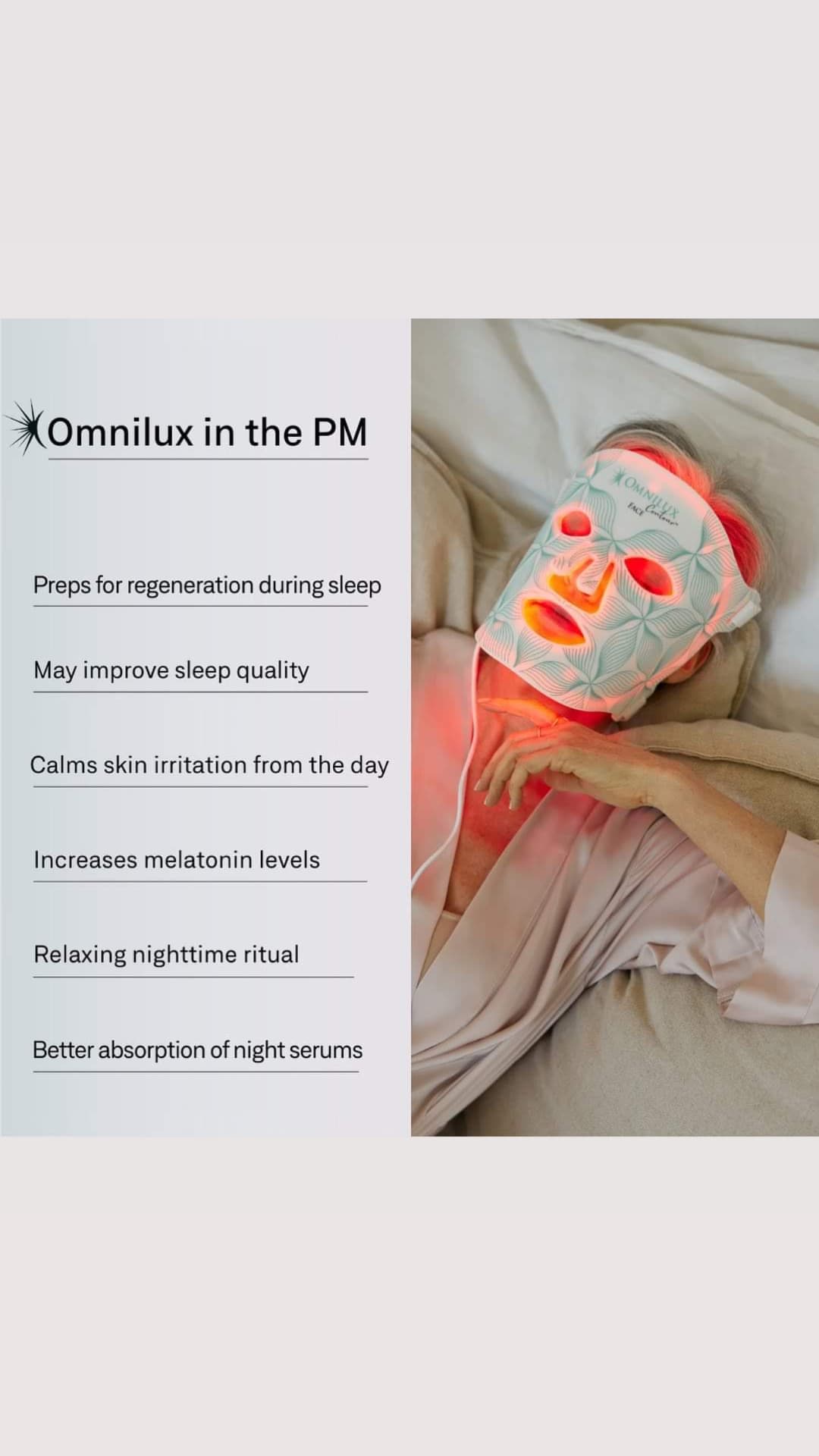 Omnilux Contour Face LED Home Treatment Mask - Exquisite Laser Clinic