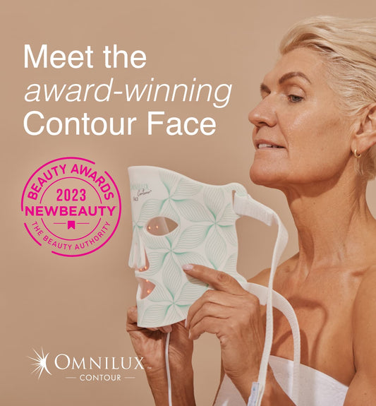 omnilux skin care Omnilux Contour Face LED Home Treatment Mask **Pre Order**