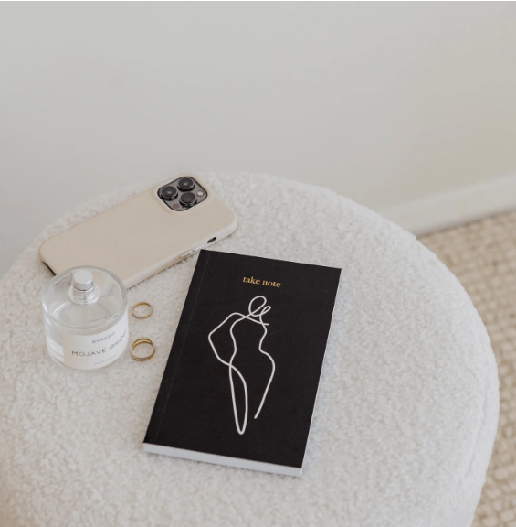 Papier Hq Notebook Black and White Homebodii - Exquisite Laser Clinic