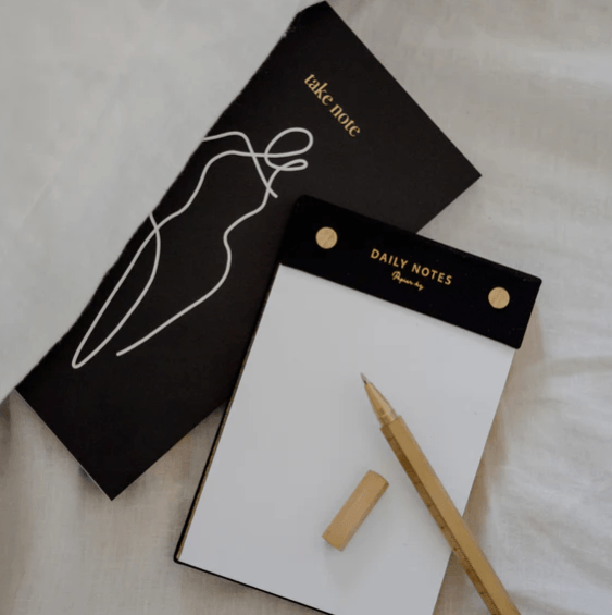 Papier Hq Notebook Black and White Homebodii - Exquisite Laser Clinic