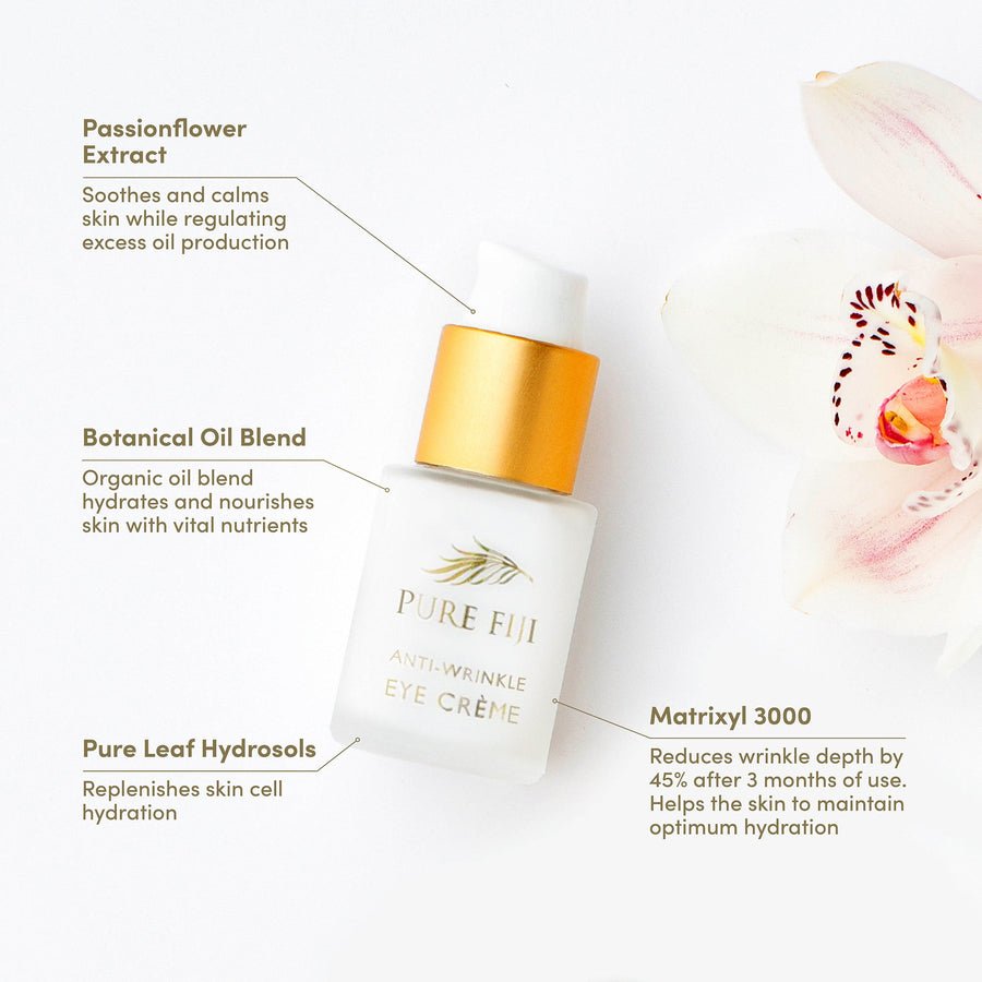 Pure Fiji Anti Wrinkle Eye Creme - Exquisite Laser Clinic