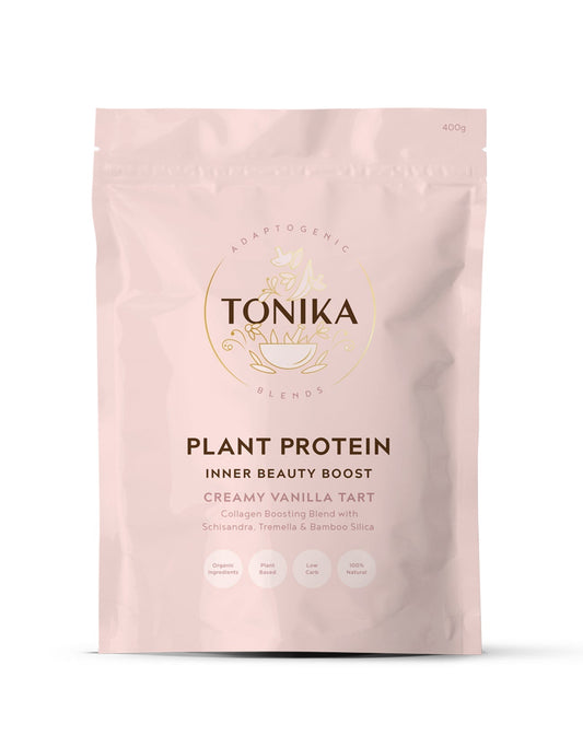 Tonika Plant Protein TONIKA Plant Based Protein Creamy Vanilla Tart